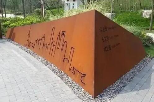 东兴耐候钢挡土墙